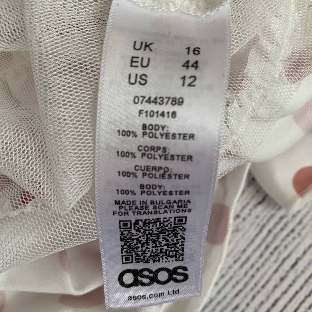 ASOS Off The Shoulder Ruffle Top - Picture 4 of 4